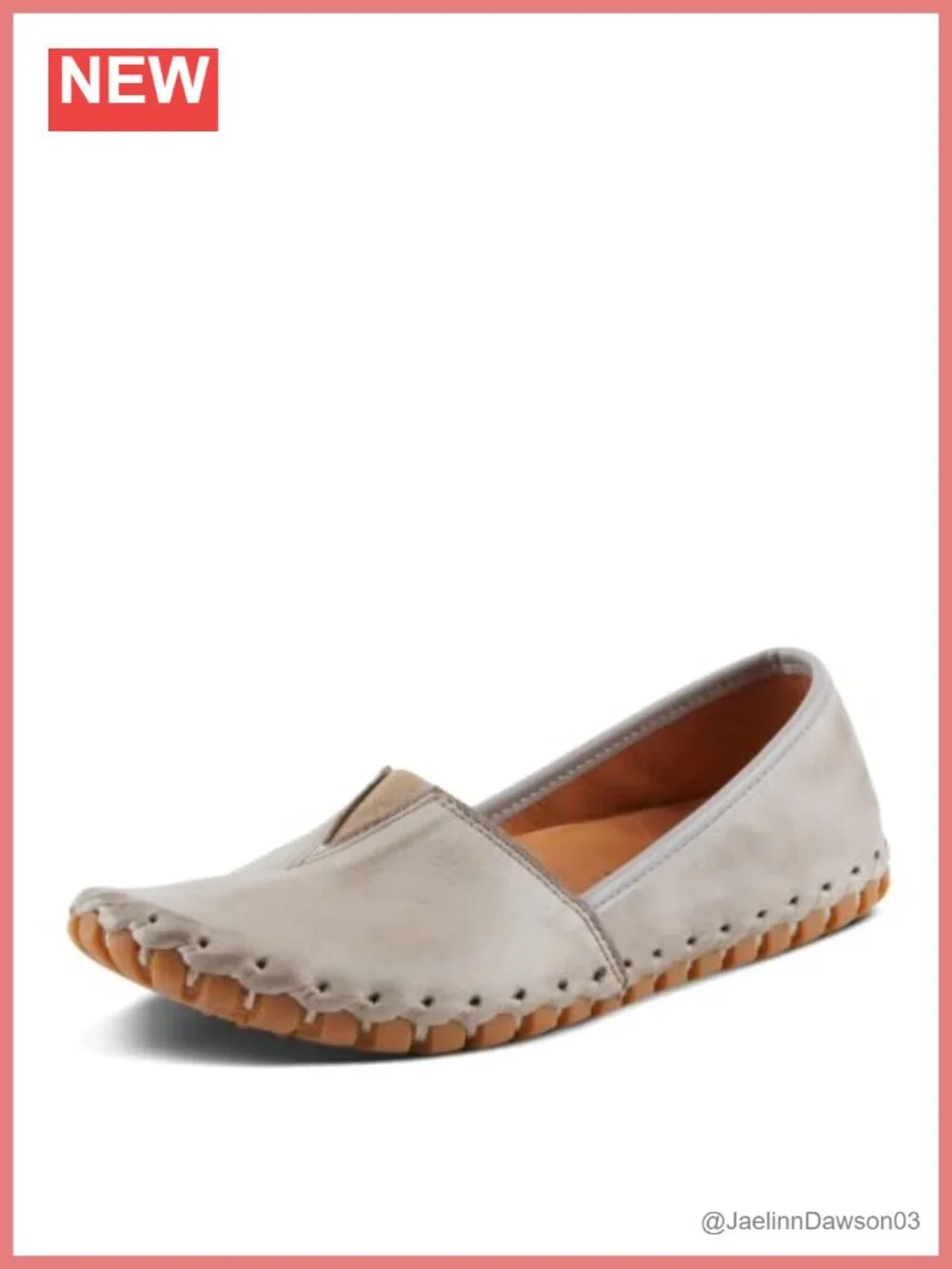 Women's Suede Slip-On Loafers with Removable Insole, Rubber Outsole, 1/2 Heel